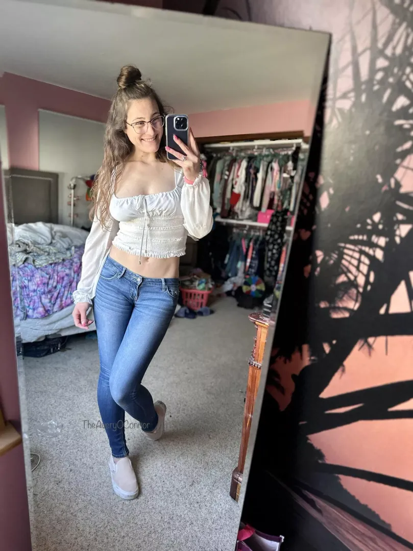Winter be damned—I will rock a crop top while braless all-year-long