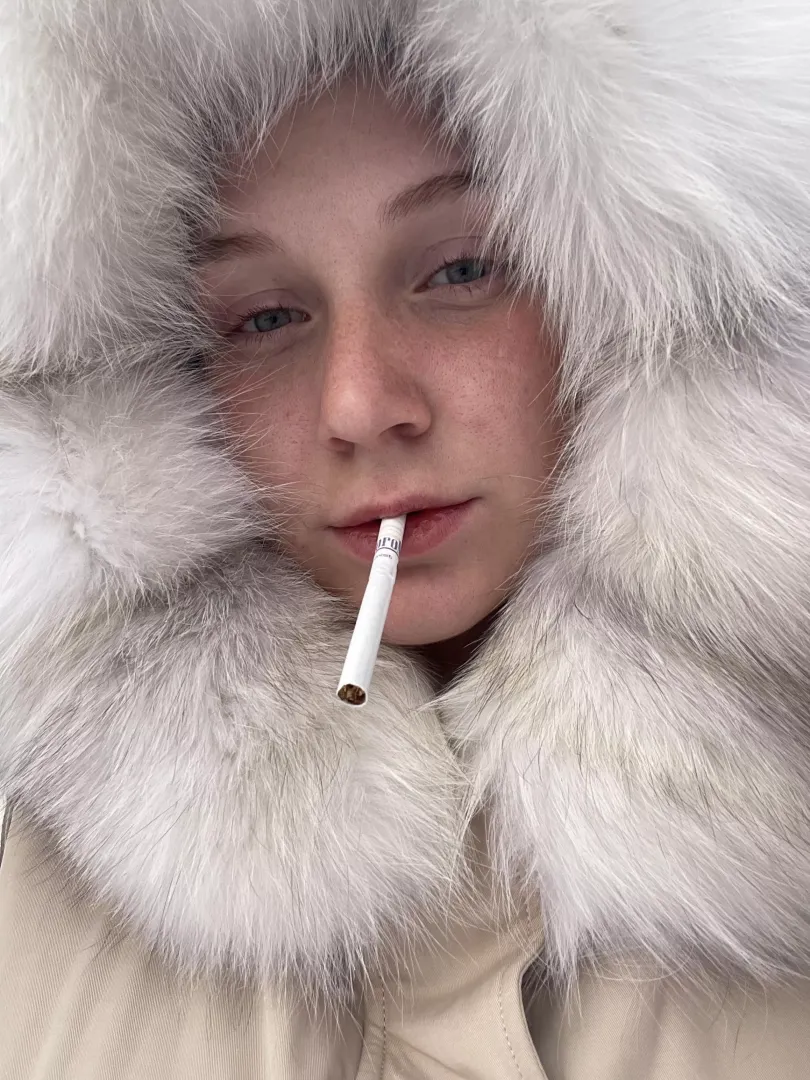 winter smoking🚬