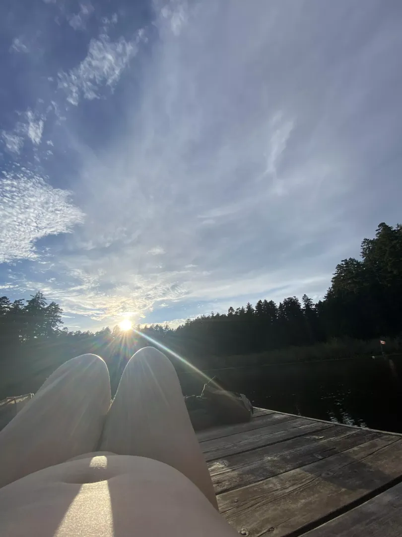 Wish I was laying on this dock right now🩵