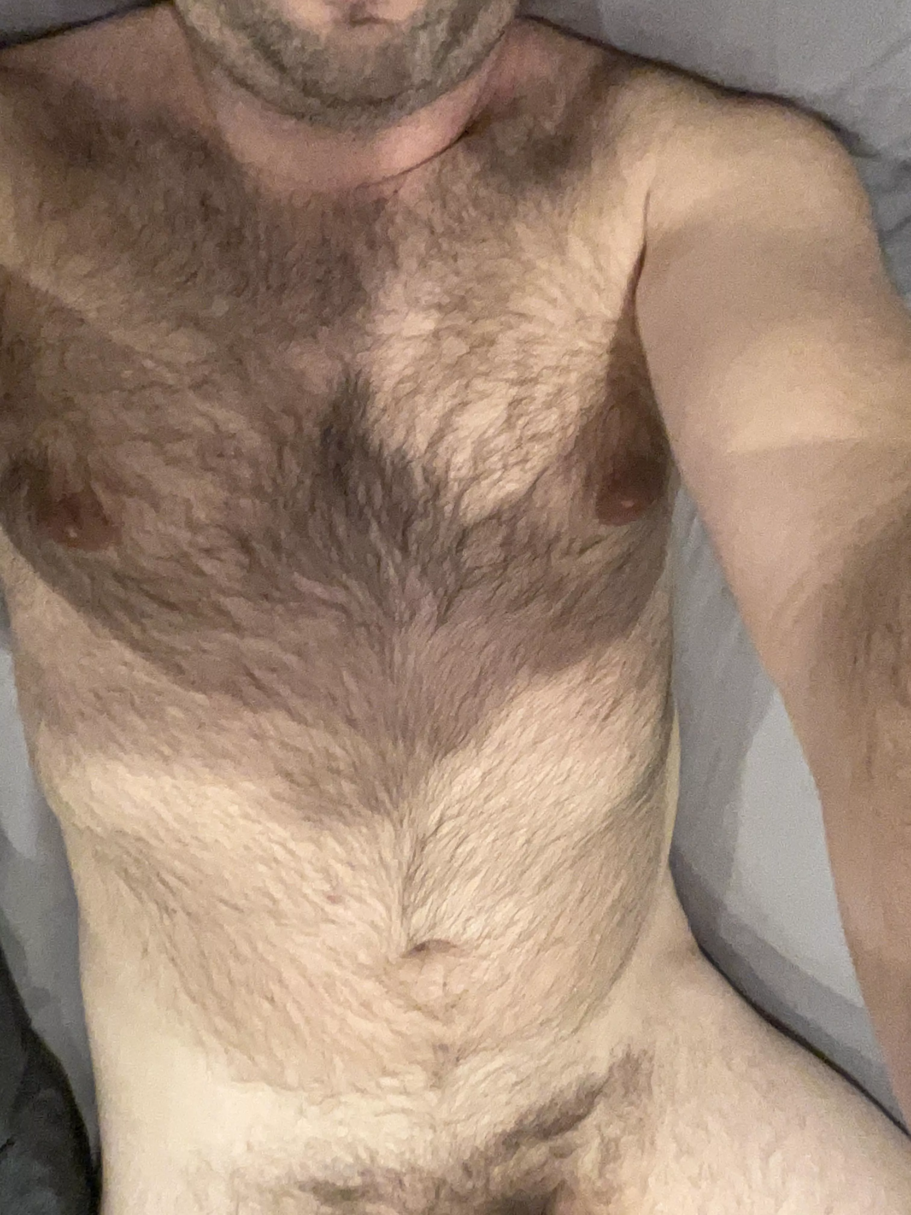 Wishing more women liked a hairy chest