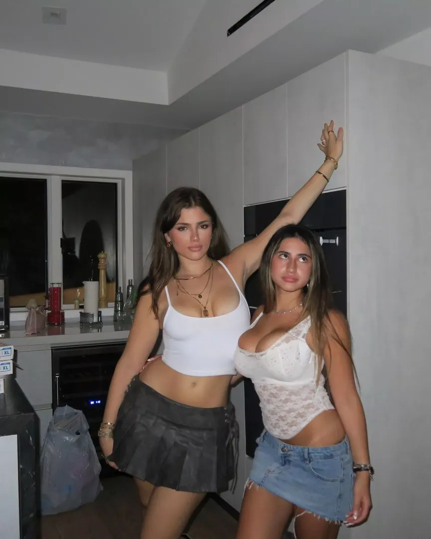With a friend