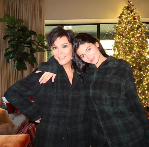 With mommy