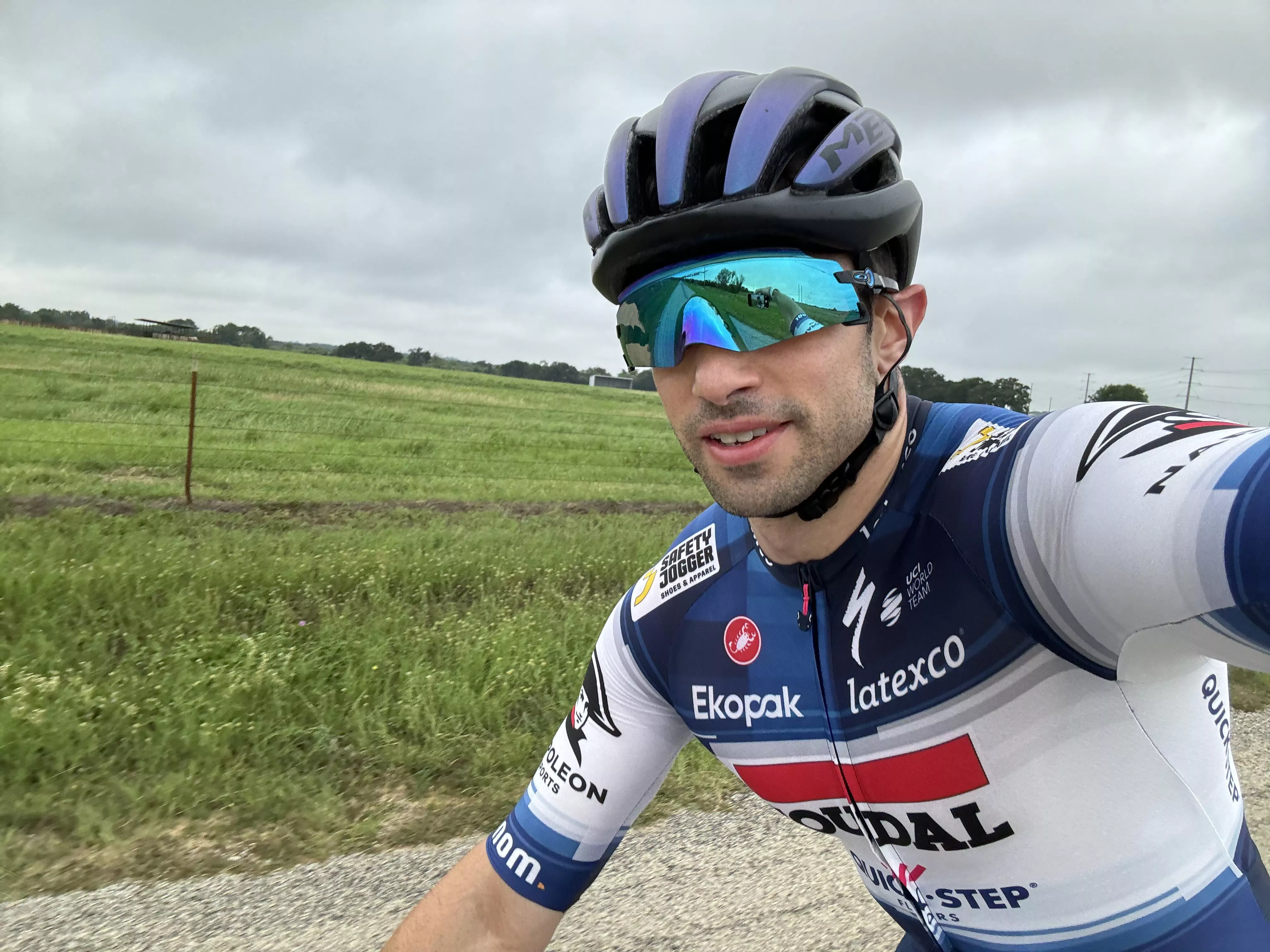 Woke up early today to go cycling!