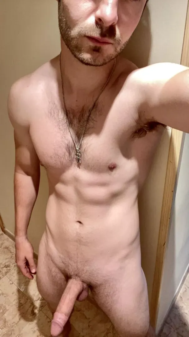 Woke up hangover, I think my dick is trying to tell me something…