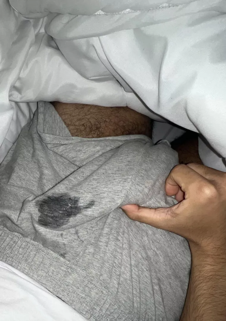 Woke up sticky