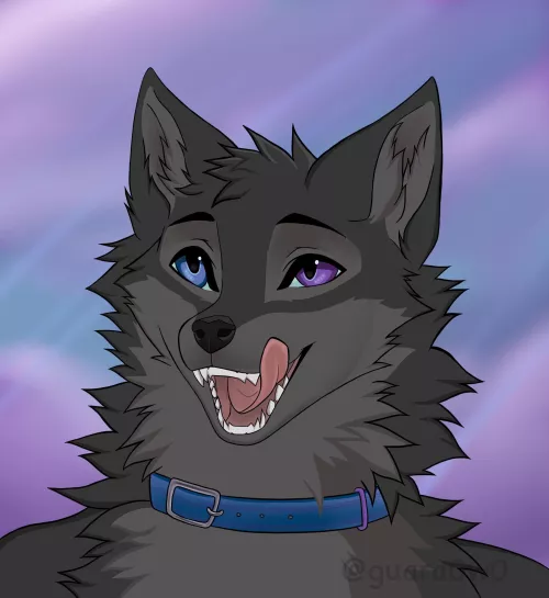 Wolf icon (art by me)
