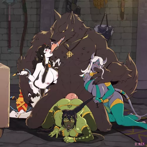 Wolfman’s collection of sluts (D-Rex) 