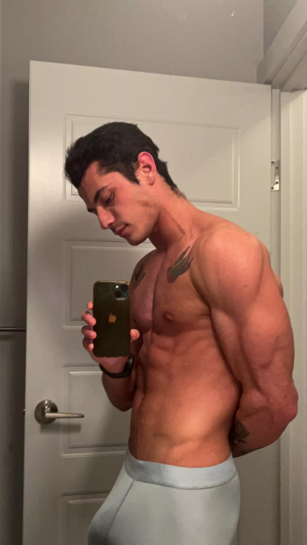 Wonder what’s under those underwear? 😏