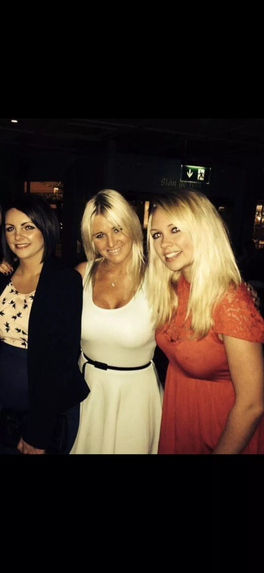 Work colleagues out on the town