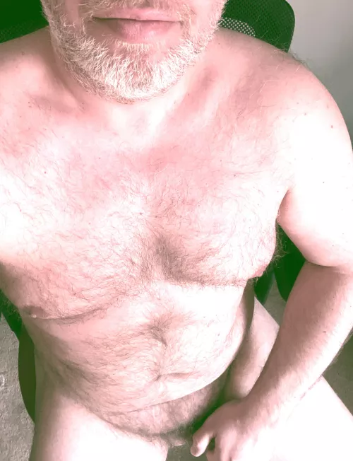 Working from home naturist style