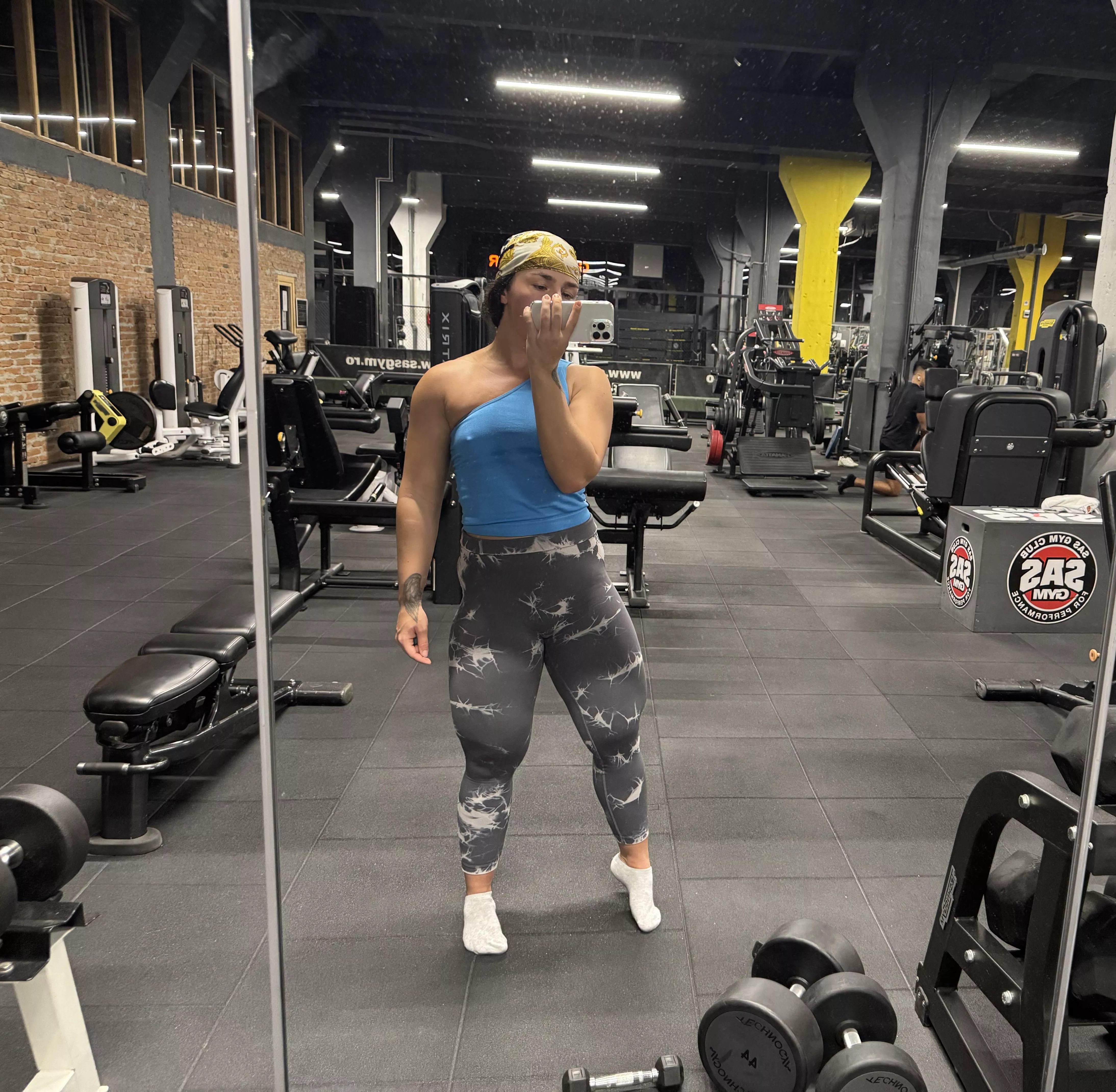 Working hard