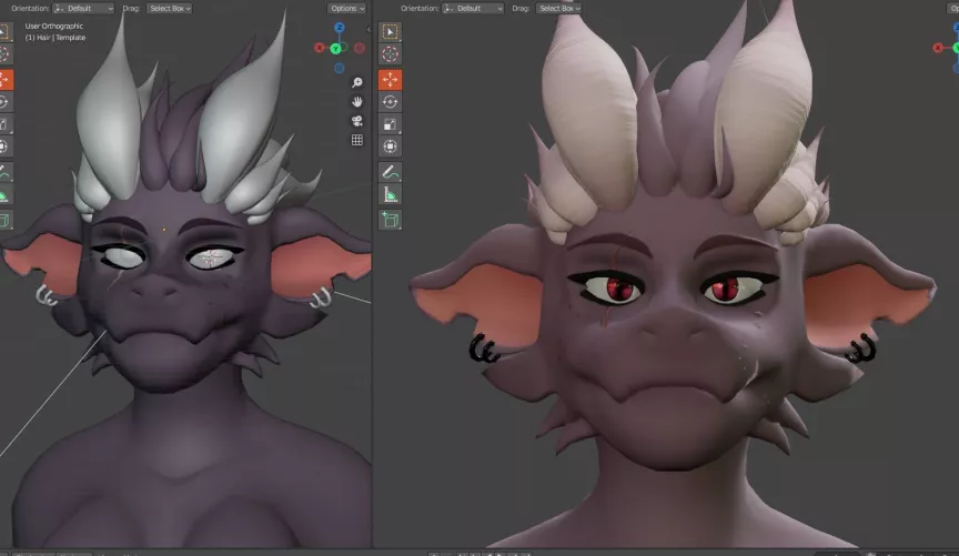 Working on my first ever commission!