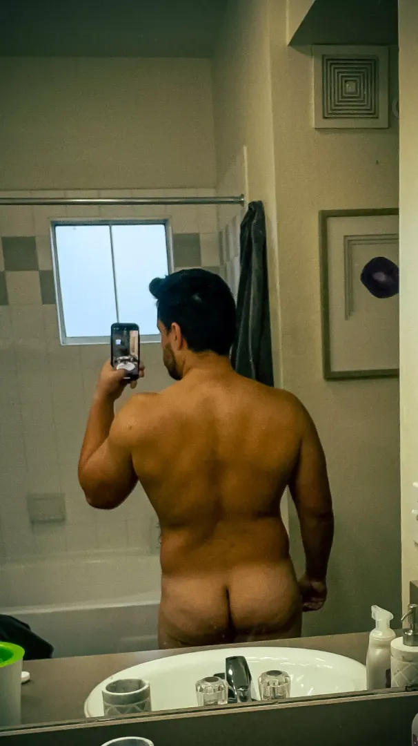 working on the back