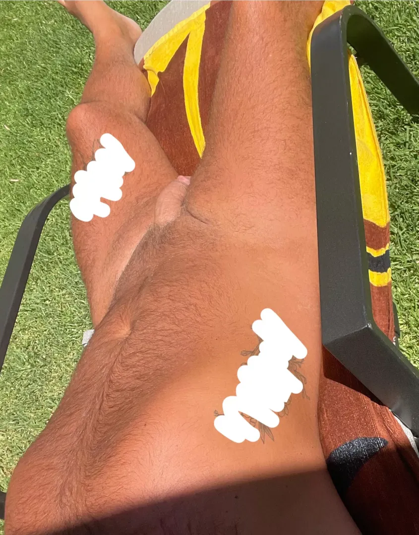 Working on the tan