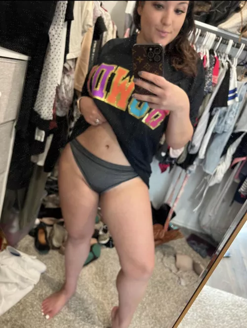 Working on this mom bod after 2 kids
