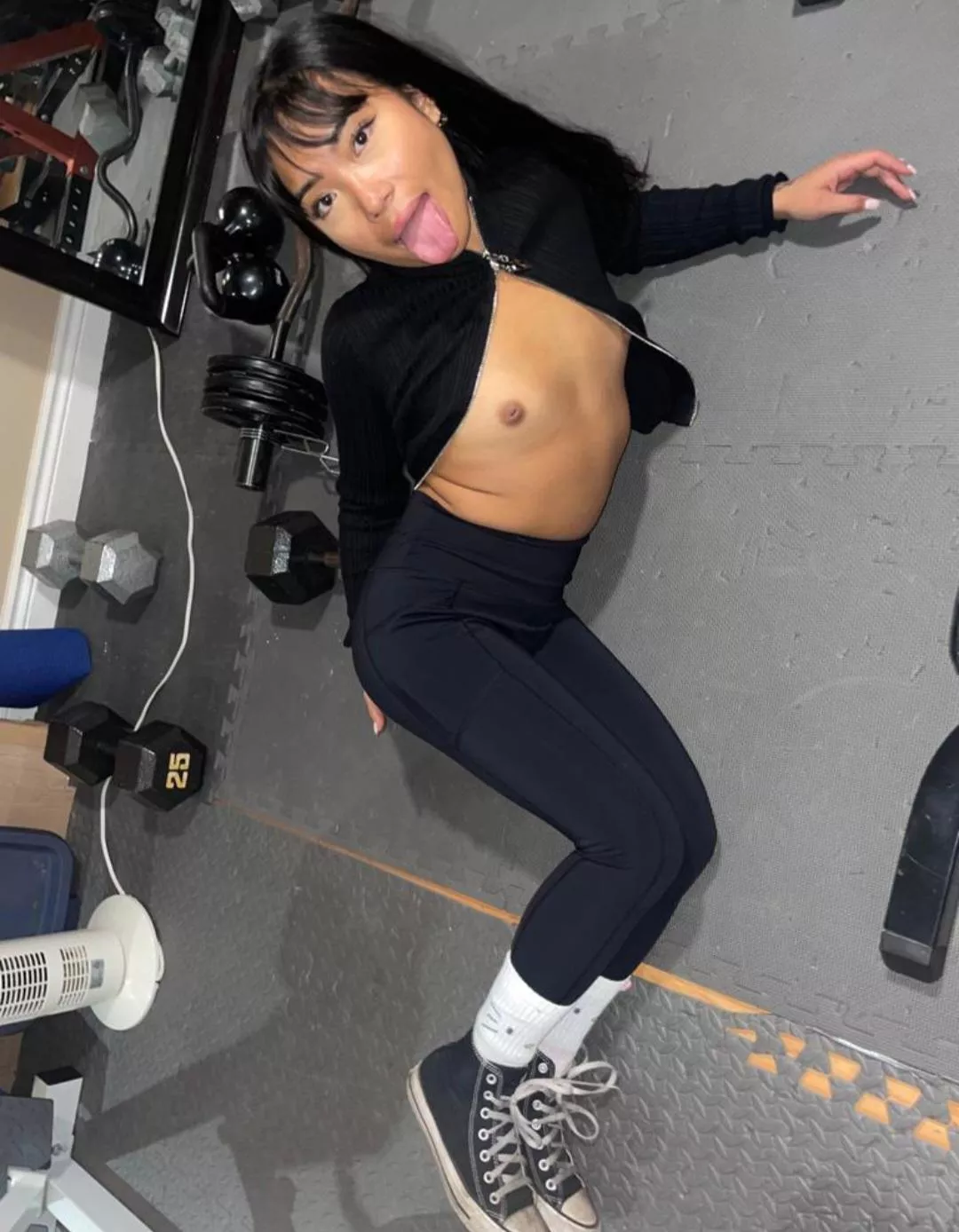 workout with a slut ?