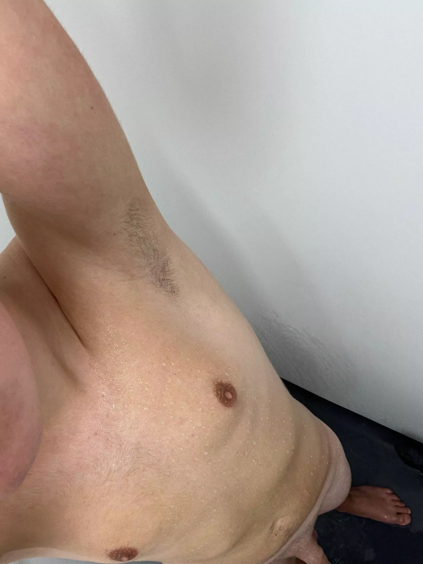 Worship them while I shower