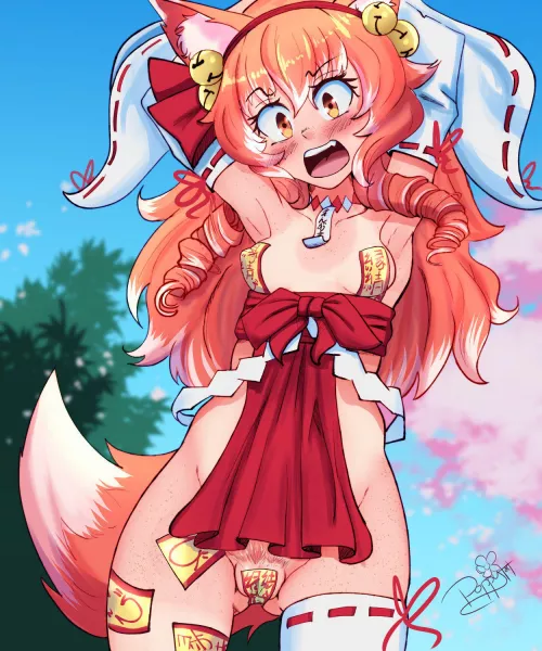 Worshipping the panicky Fox (Artpoppytart)