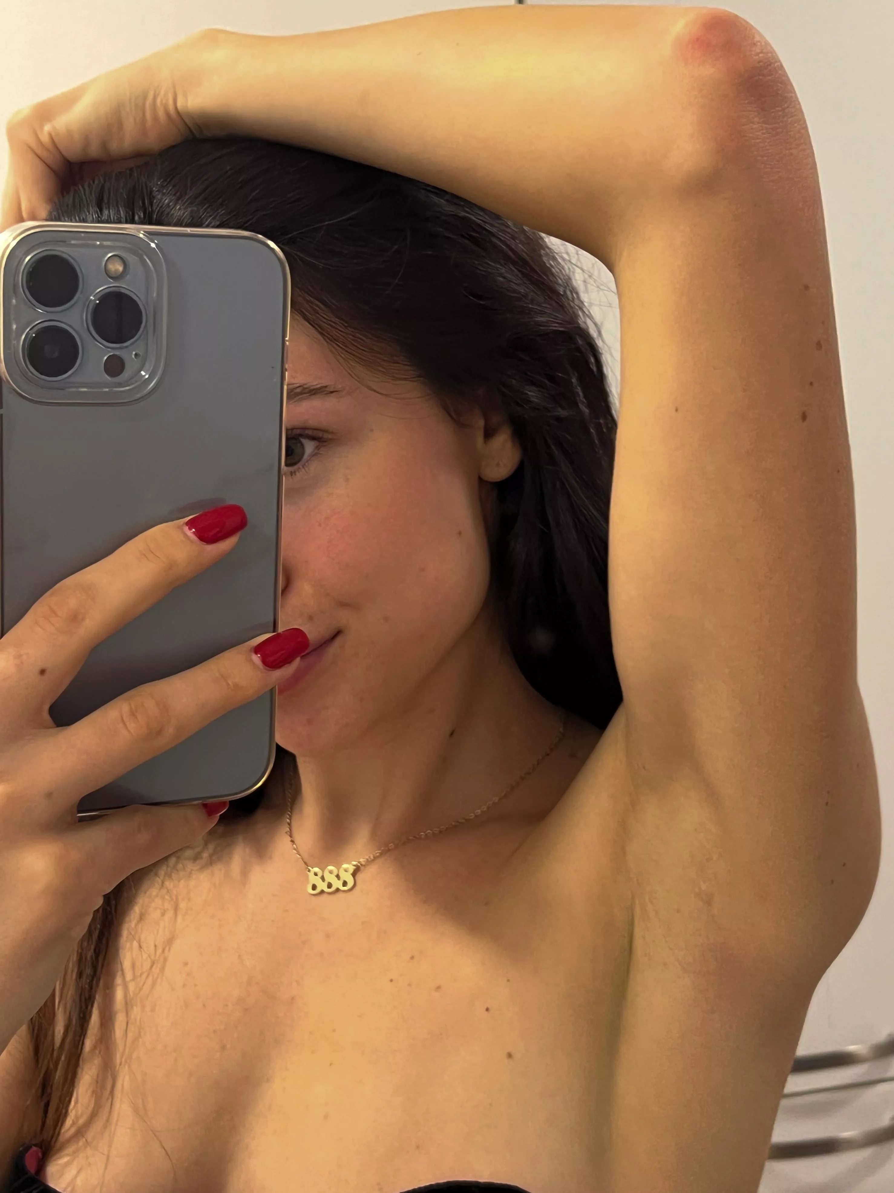 would you accept if I asked you to lick my whole body, or would you do it with just my armpits?