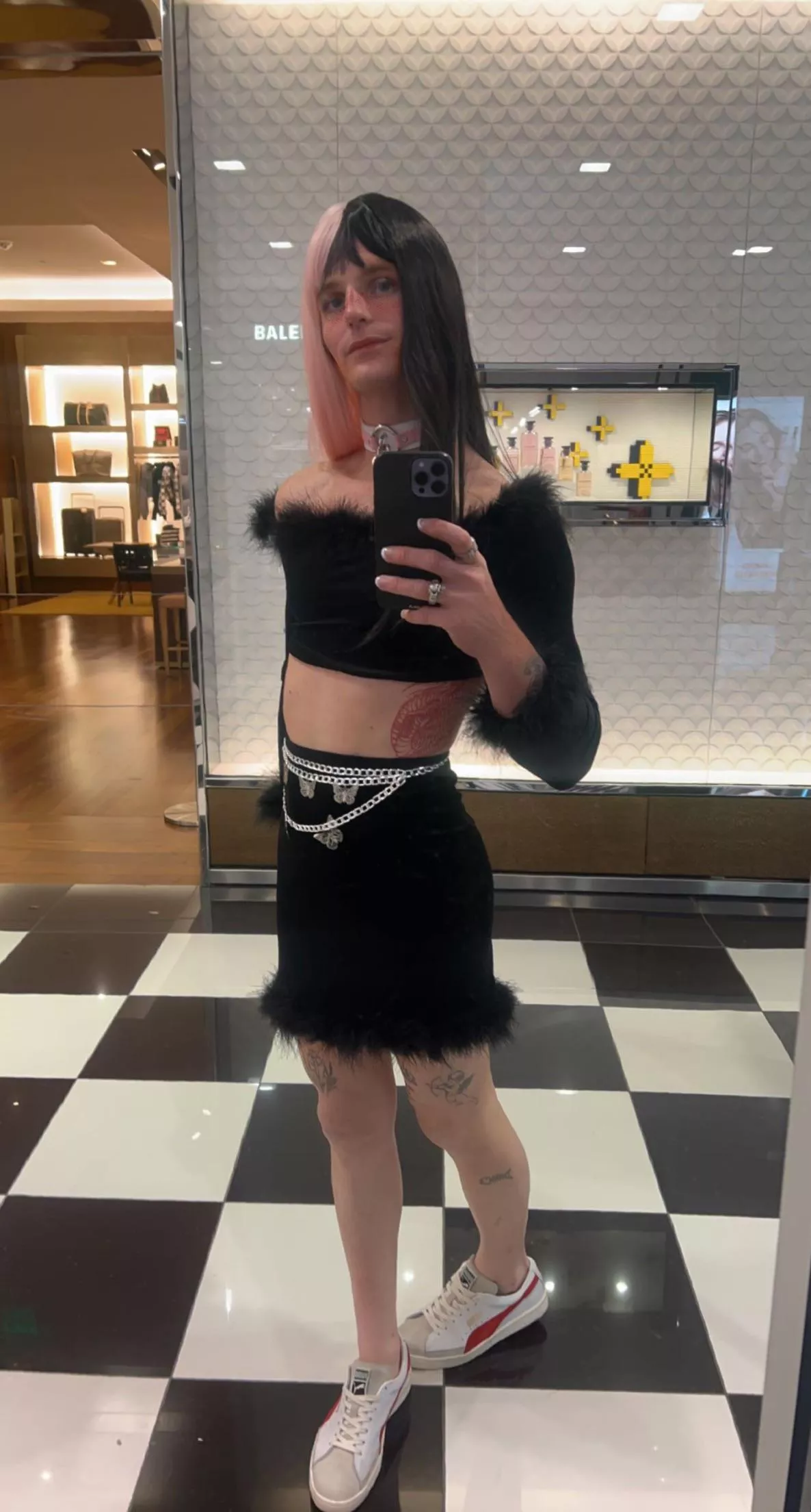 Would you approach me at the mall?