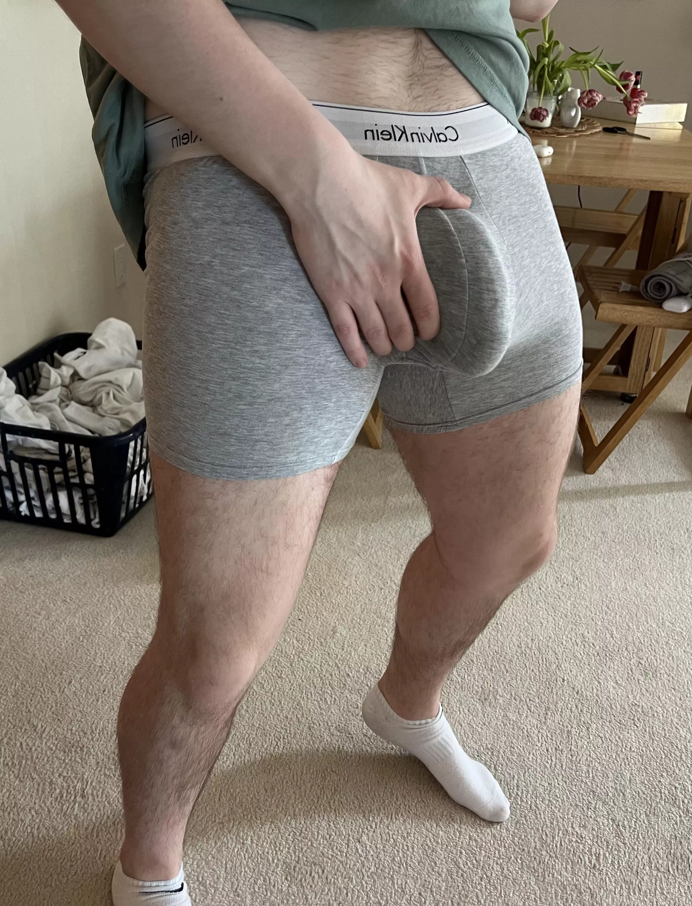 Would you believe me if I told you I can lick my own…?