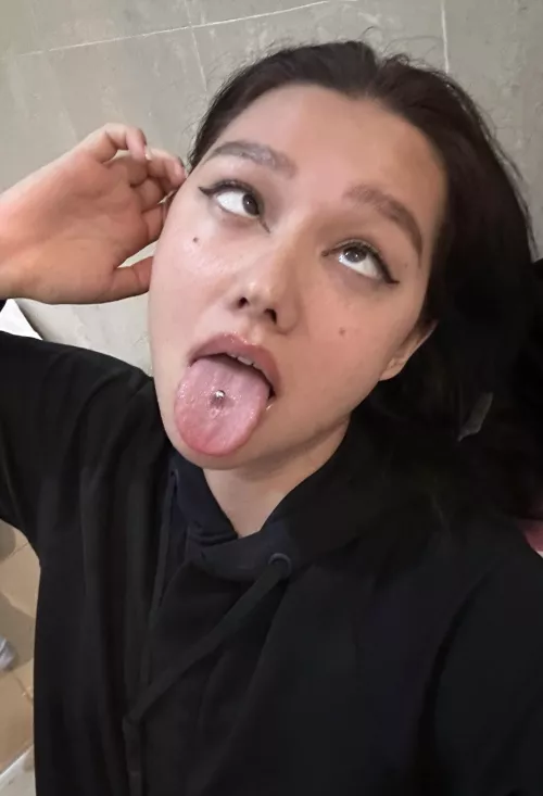 Would you cum in my mouth in a restaurant bathroom?
