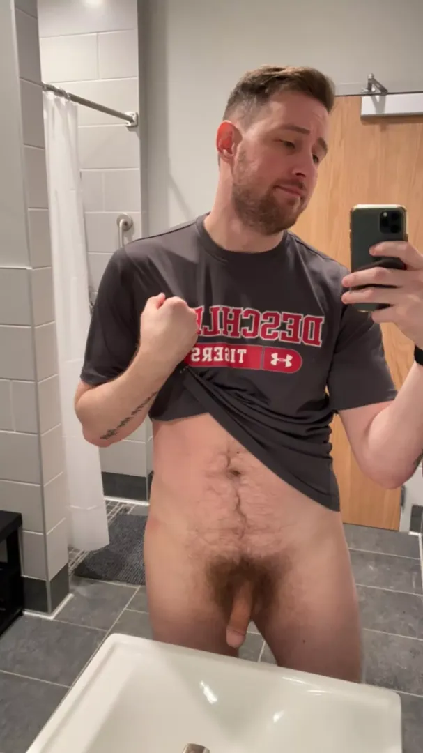 Would you glance at me in the locker room?