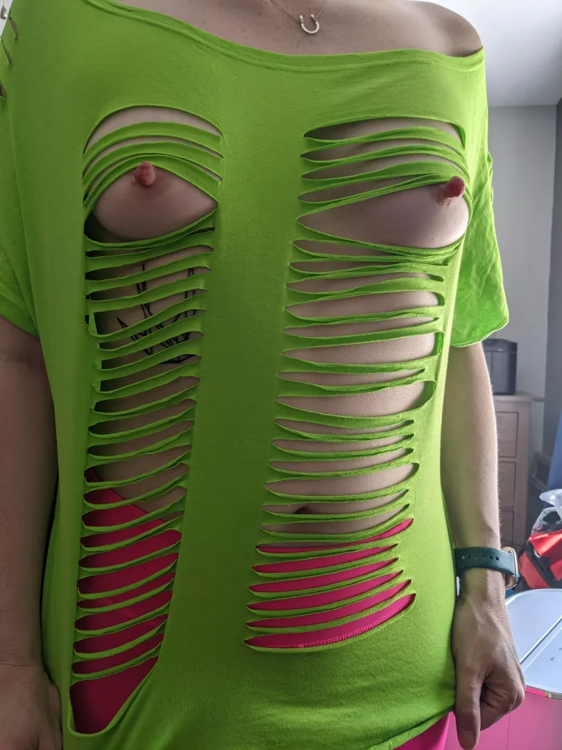 Would you go dancing with me in this shirt? LOL