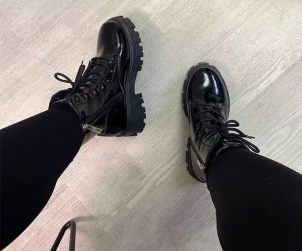 Would you kiss my boots if I asked you to?