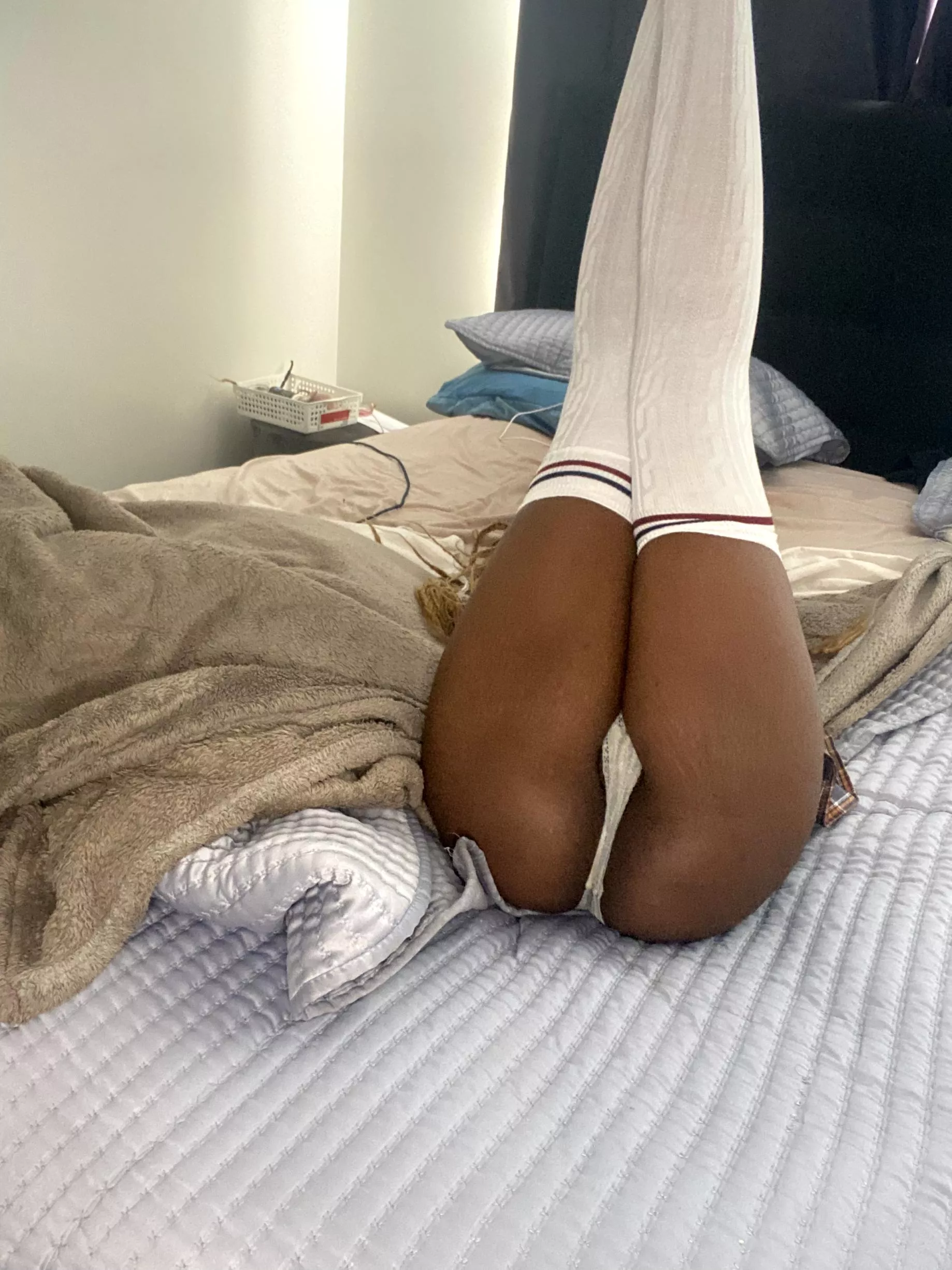 Would you lay your pipe in my teen pussy?