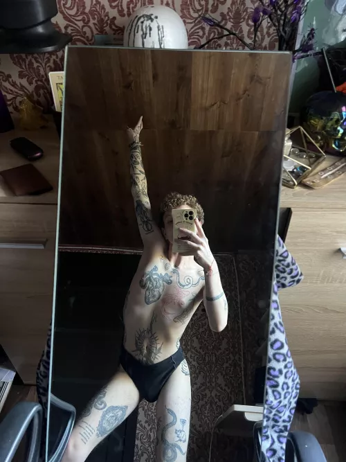 Would you let me go to work in this thongs?