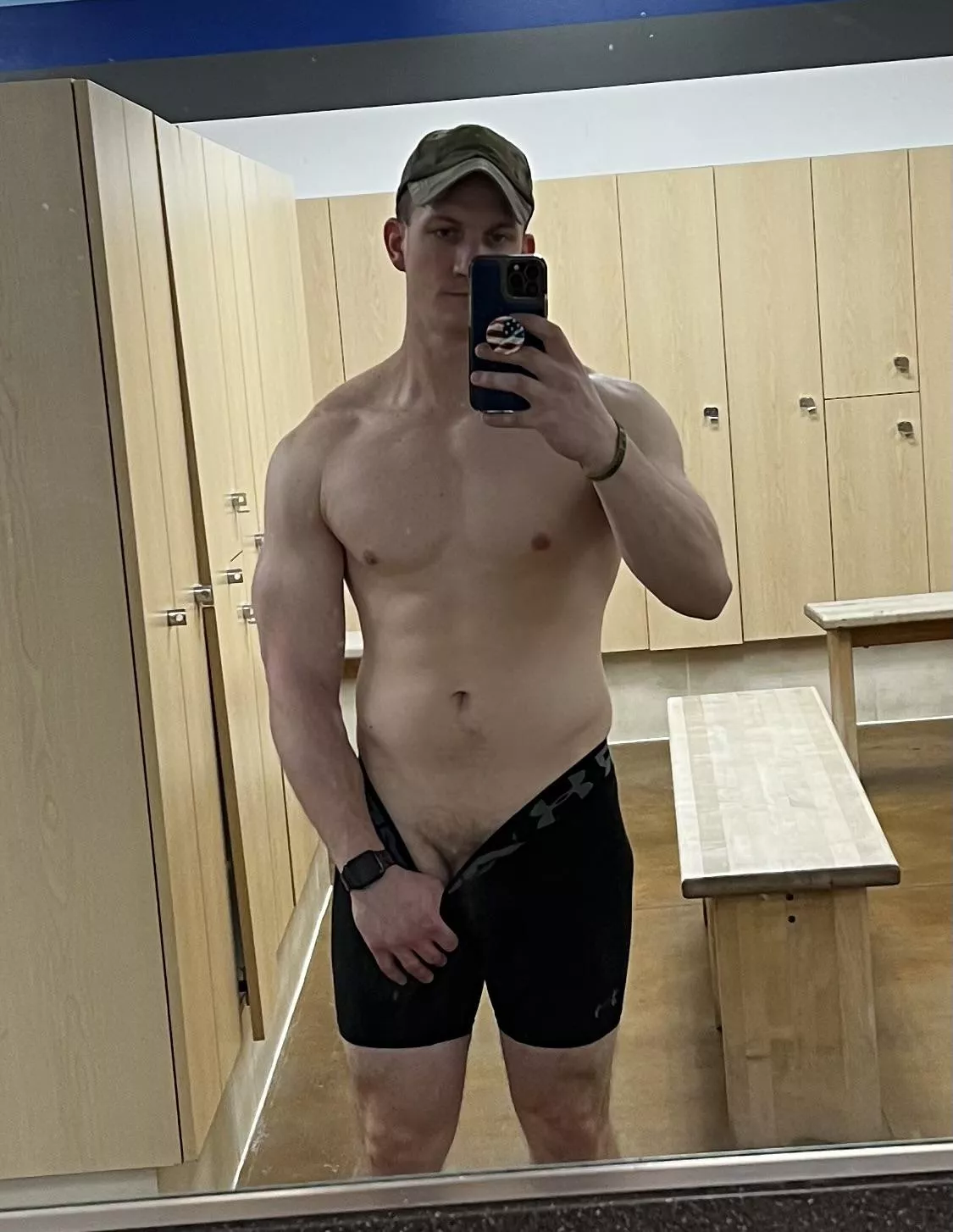 Would you let me take you in the locker room?