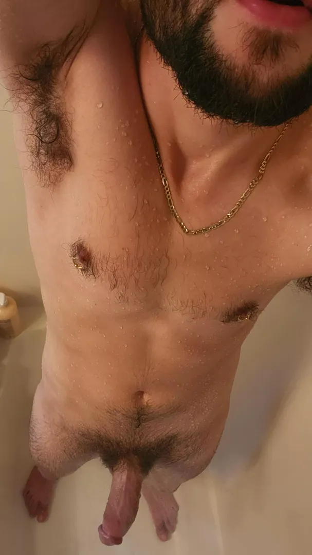 Would you lick me clean in the shower?