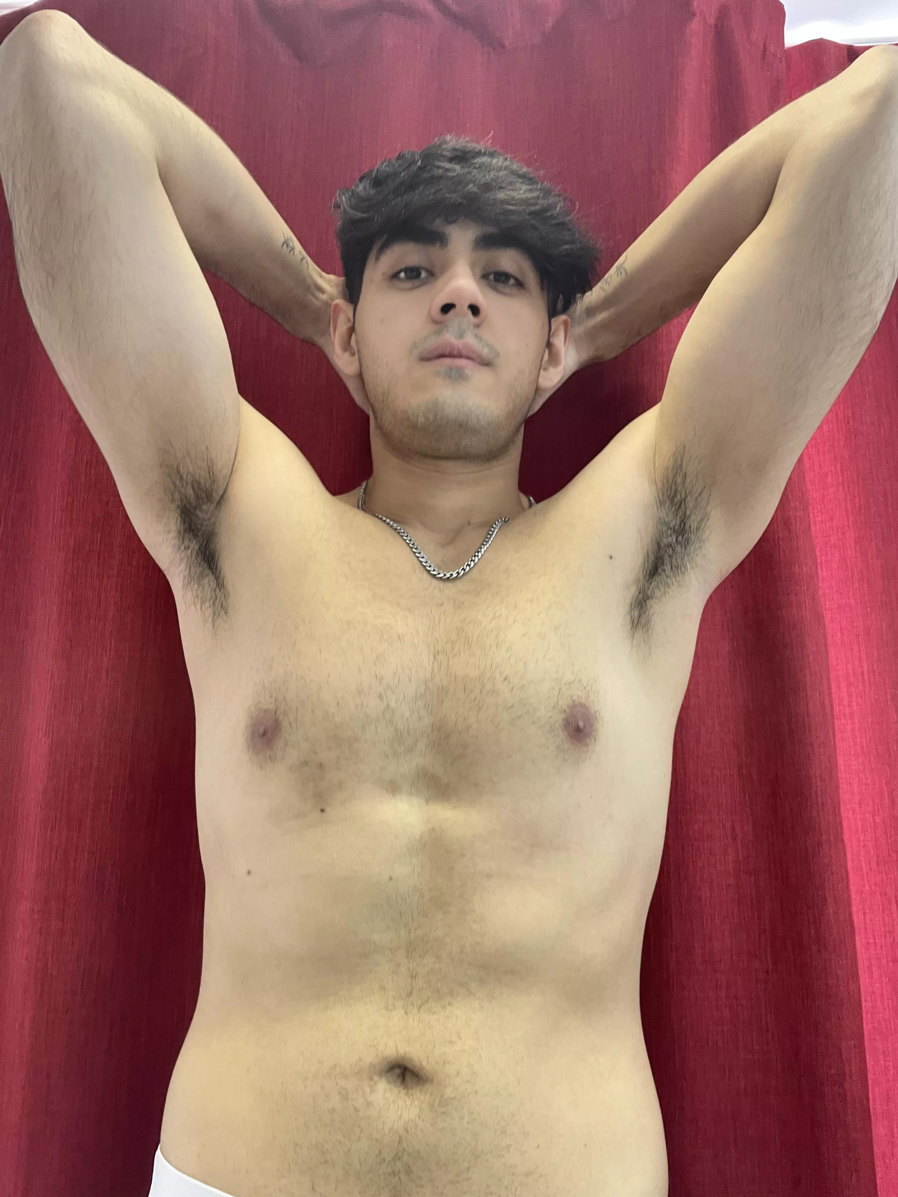 Would you like lick my armpits?