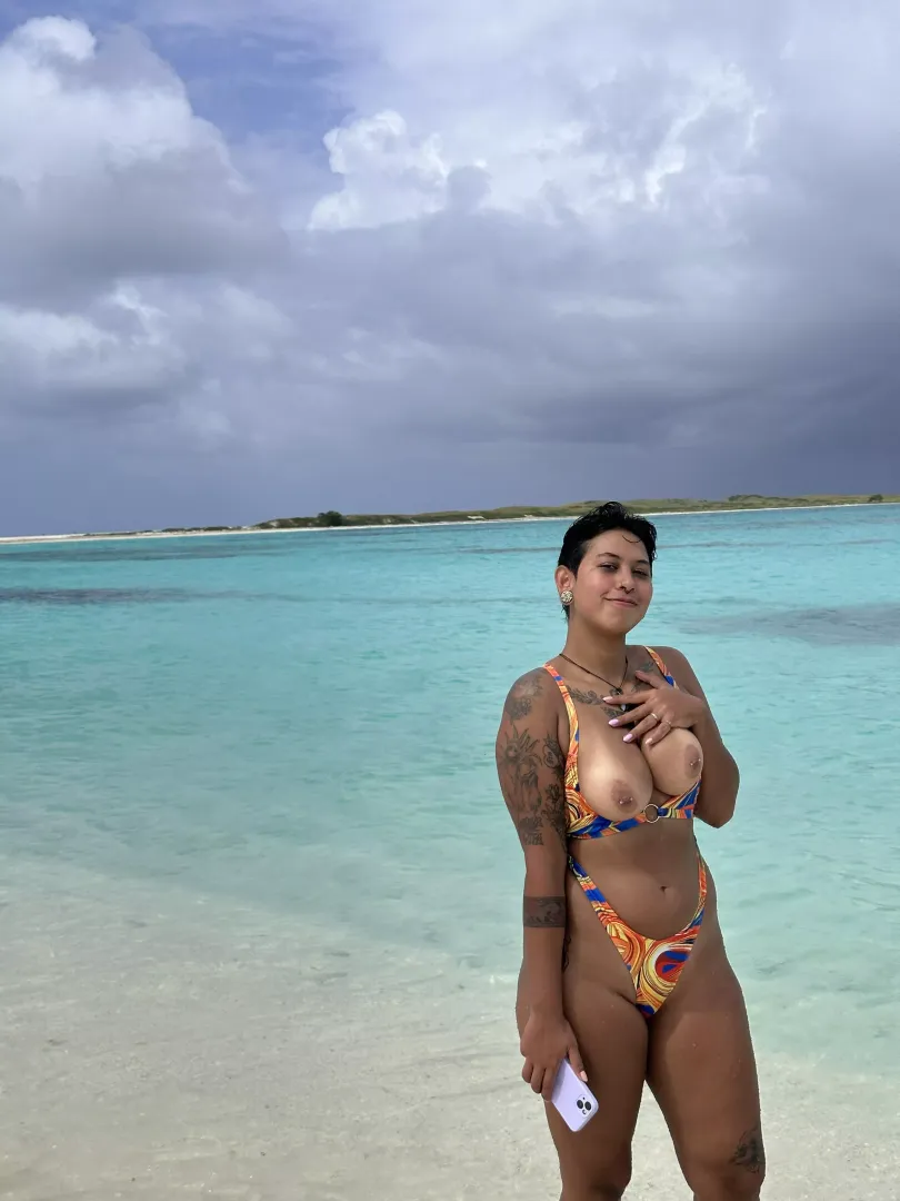 Would you like me to be your tour guide on a paradisiacal Caribbean beach?