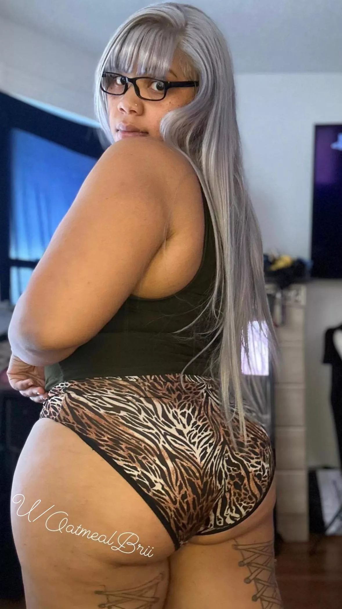 Would you put your face between these cheeks?