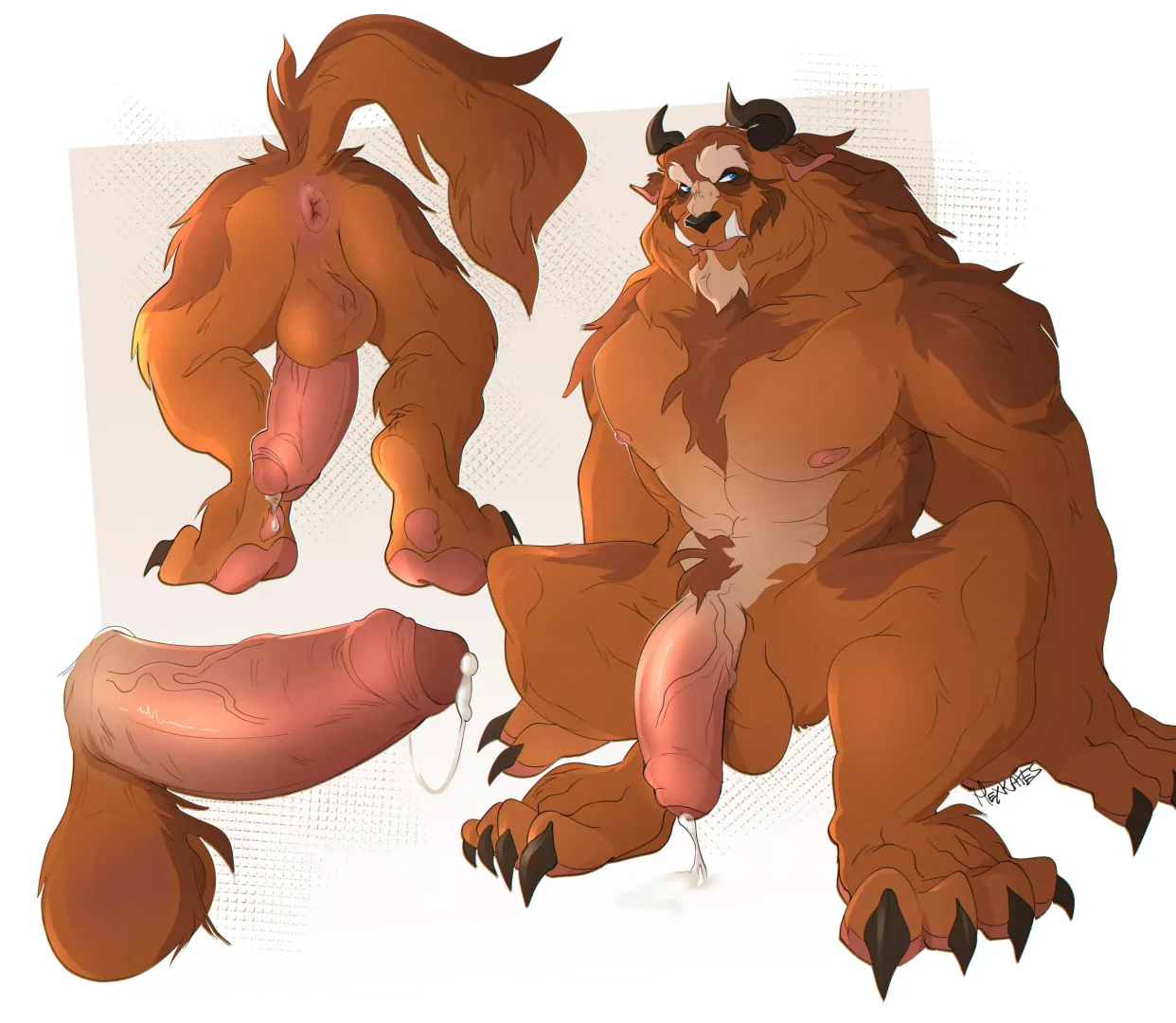 Would you stay in the castle with The Beast? 🔞 Gay Yiff (Hexkatesden)