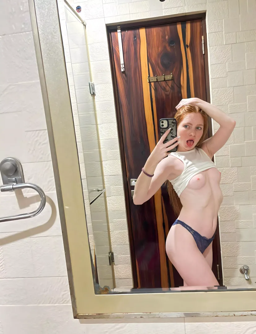 Would you suck my tits or are they too small