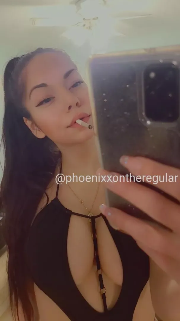 would you watch me smoke? 😇💨