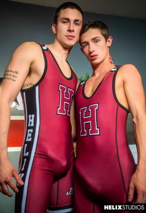 Wrestlers at HELIX 