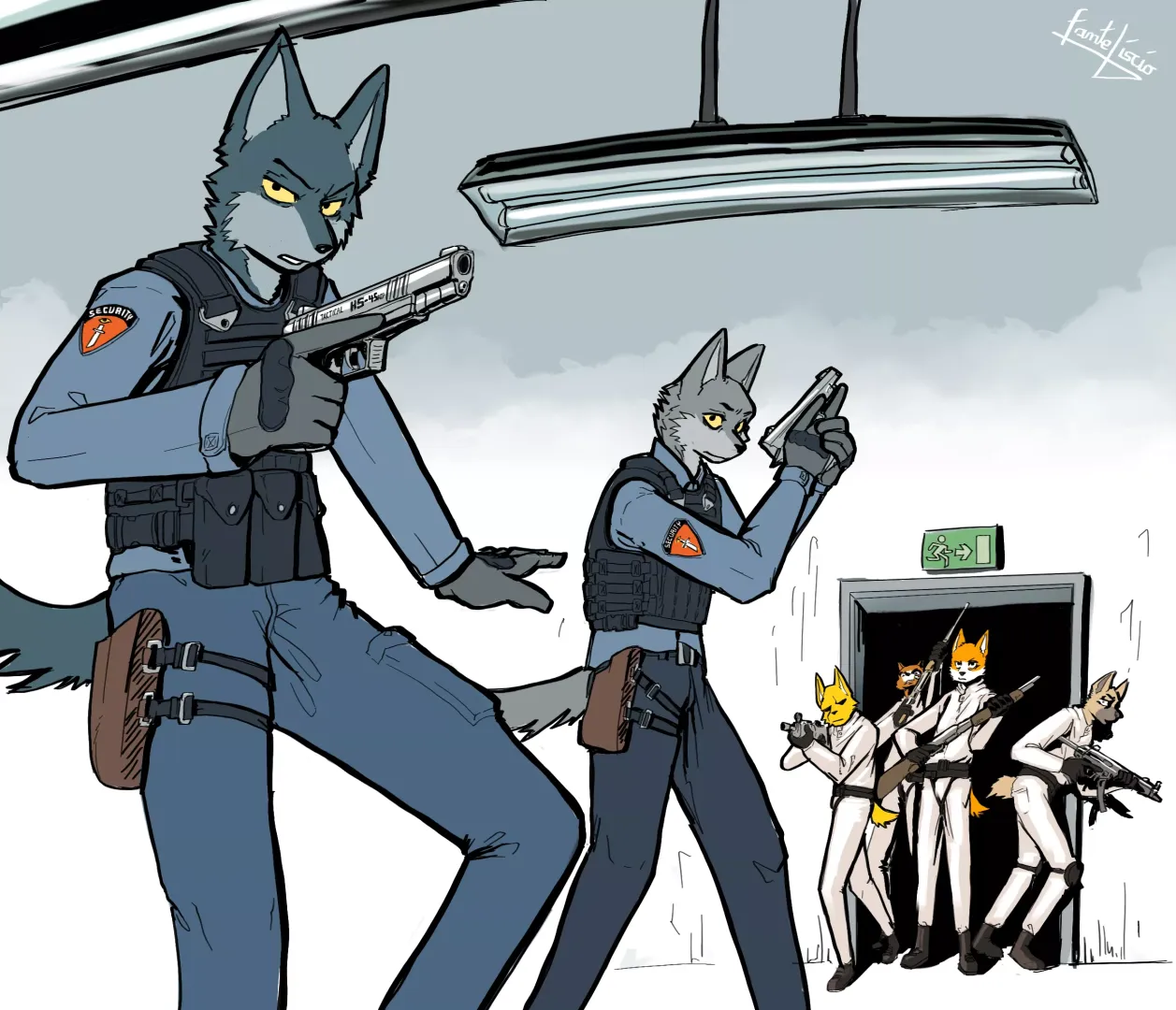 Wrong call (art by me)