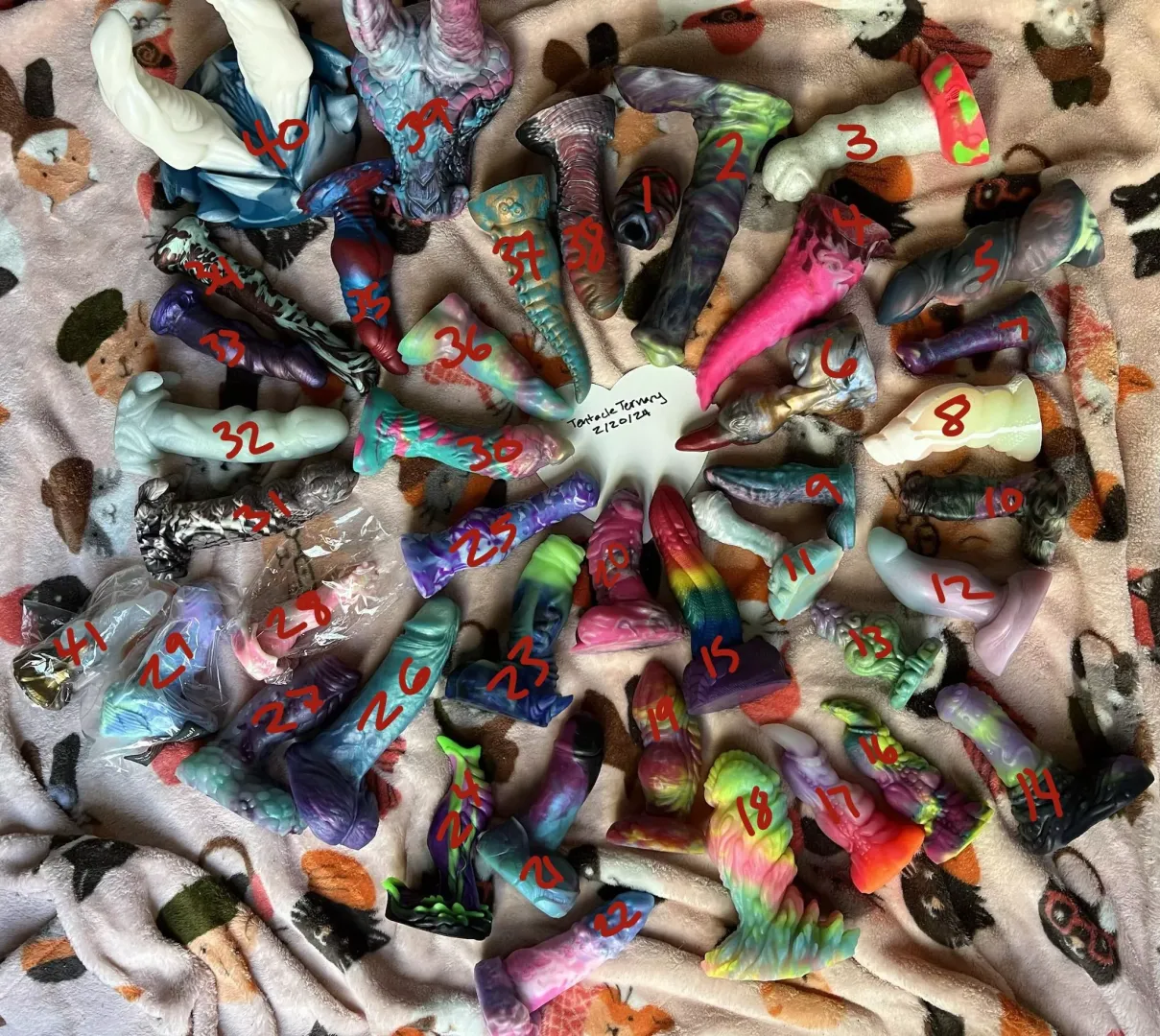 WTS / WTT Huge Colorful Mixed Lot - Includes Bad Dragon, Damn Average, Frisky Beast, Strange Bedfellas, Kudu Voodoo, and more indies!!