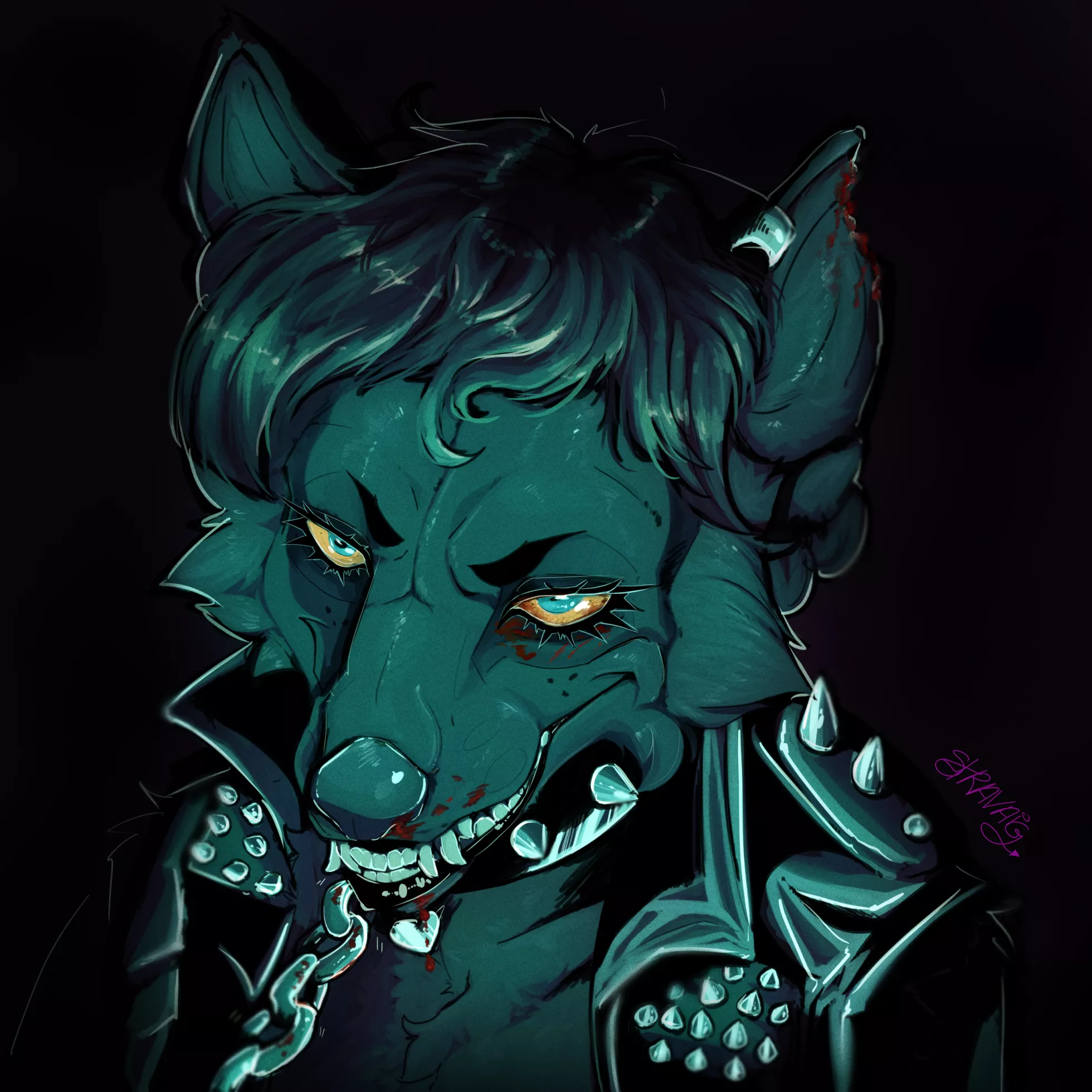 [X] Commission for GrossYote on Discord. Art by me, Stra_Vaig on Twitter!