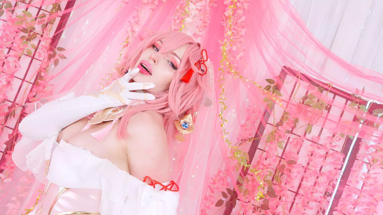 Yae Miko from Genshin impact by Sonya Vibe