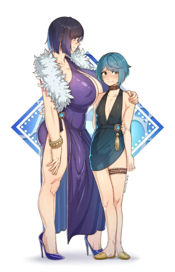 Yelan And Her New Boy Toy Make such A Pretty Couple ( Sulcate) [Genshin Impact]