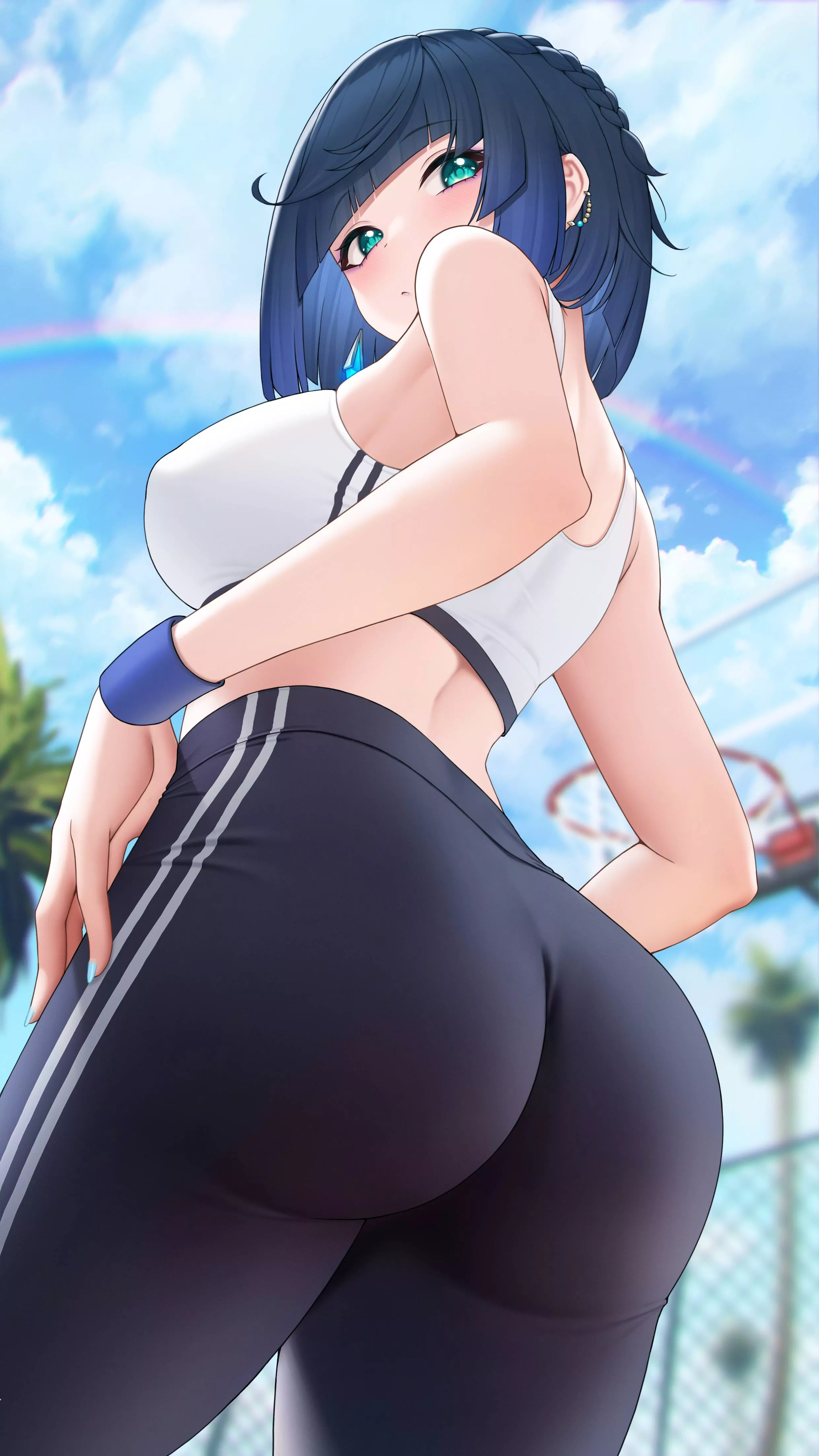 Yelan in sportswear