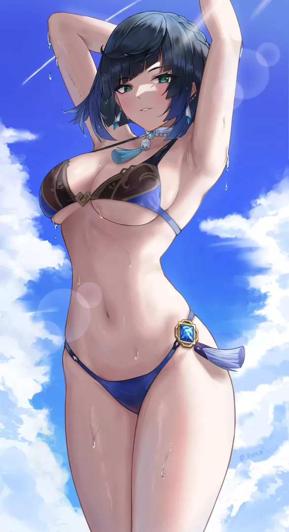 Yelan Sexy Bikini (DoHam) [Genshin Impact]