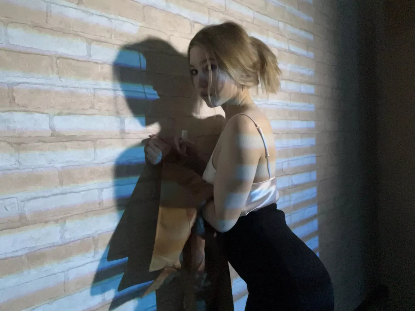 Yes sir, lift my skirt already