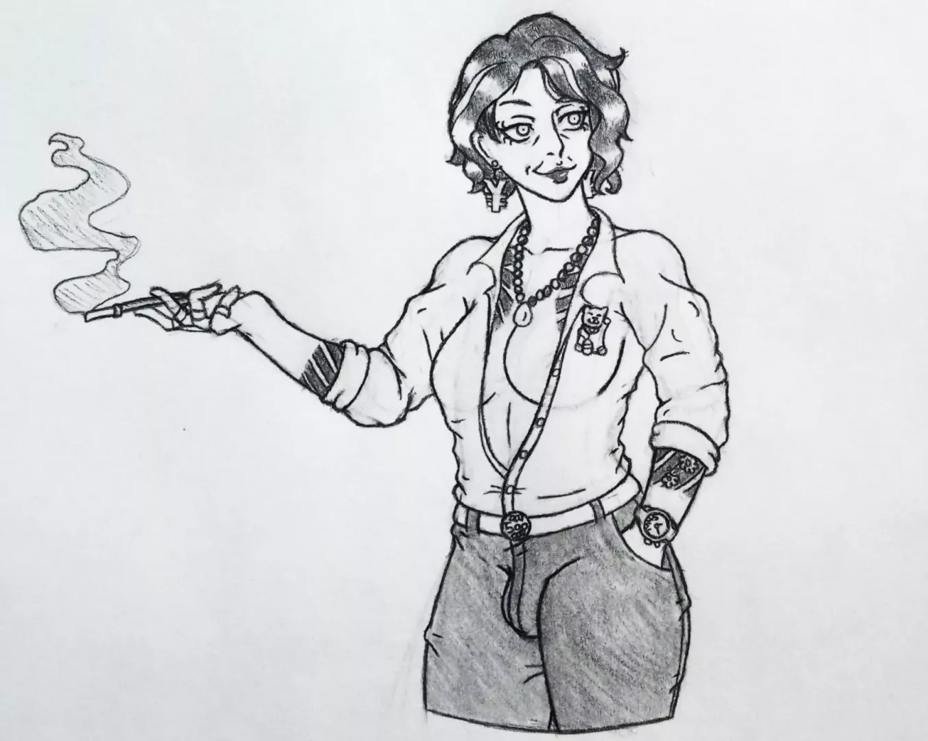 Yoku Kaneko, Matriarch of the Dreadful Onis (OC) [Art by me obviously]