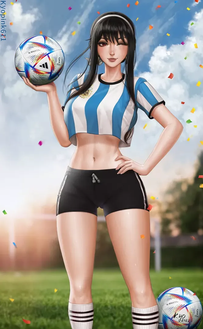 Yor is ready to watch the semifinals (By Kyopink) [SPY×FAMILY]